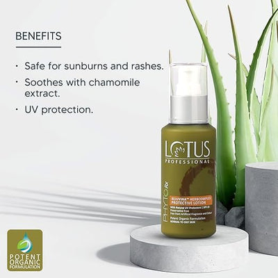 Lotus Herbals Professional Phytorx Rejuvina Herbcomplex Protective Lotion