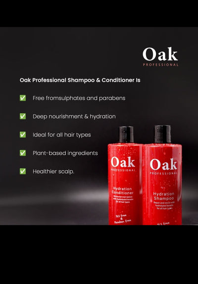 Oak Shampoo & Conditioner