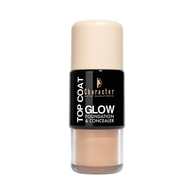 Character Top Coat Glow Foundation and Concealer