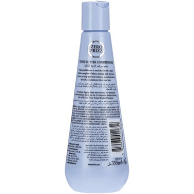 Zero Frizz Triple Butter Hair Conditioner | SLS & Paraben-Free