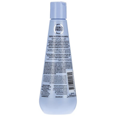 Zero Frizz Triple Butter Hair Shampoo | SLS & Paraben-Free