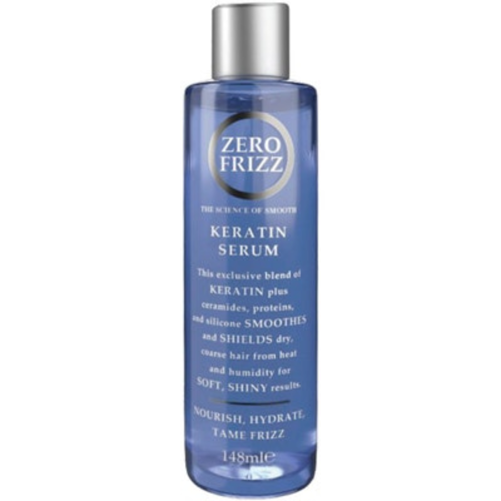 Zero Frizz Hair Keratin Serum | SLS & Paraben-Free