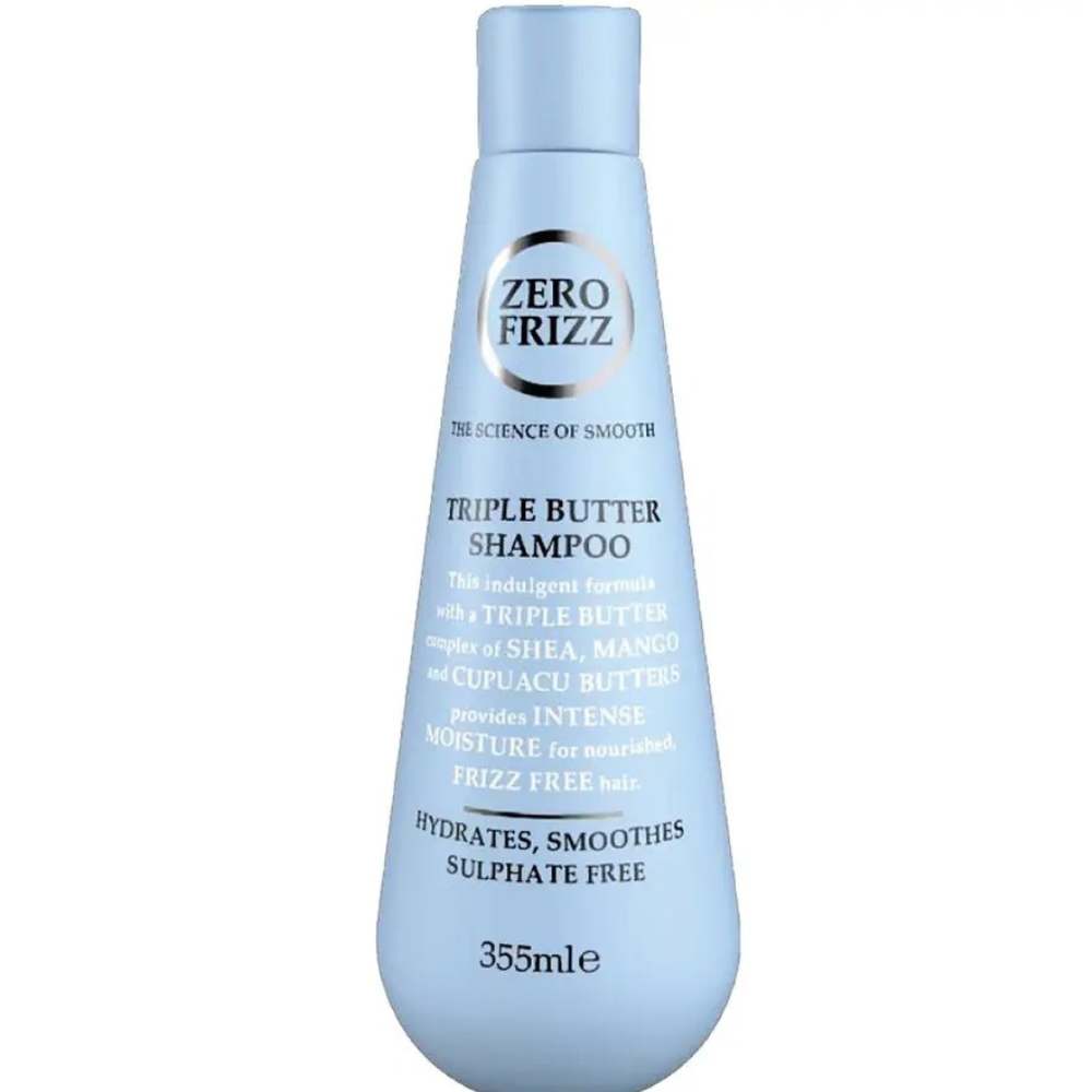 Zero Frizz Triple Butter Hair Shampoo | SLS & Paraben-Free
