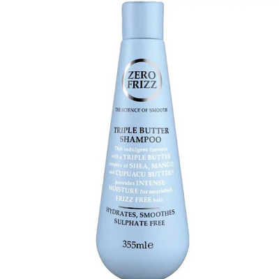 Zero Frizz Triple Butter Hair Shampoo | SLS & Paraben-Free