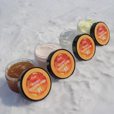 Oak Professional Vitamin C 4-Step Facial Kit