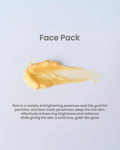 Oak Professional 24K Gold and Hyaluronic Acid 4-Step Facial Kit