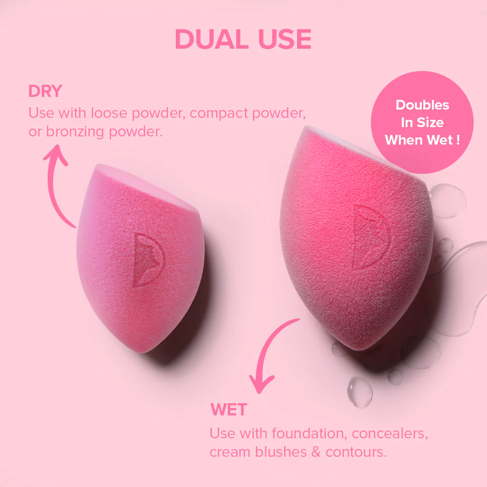 Character Microfiber Flat End Beauty Sponge