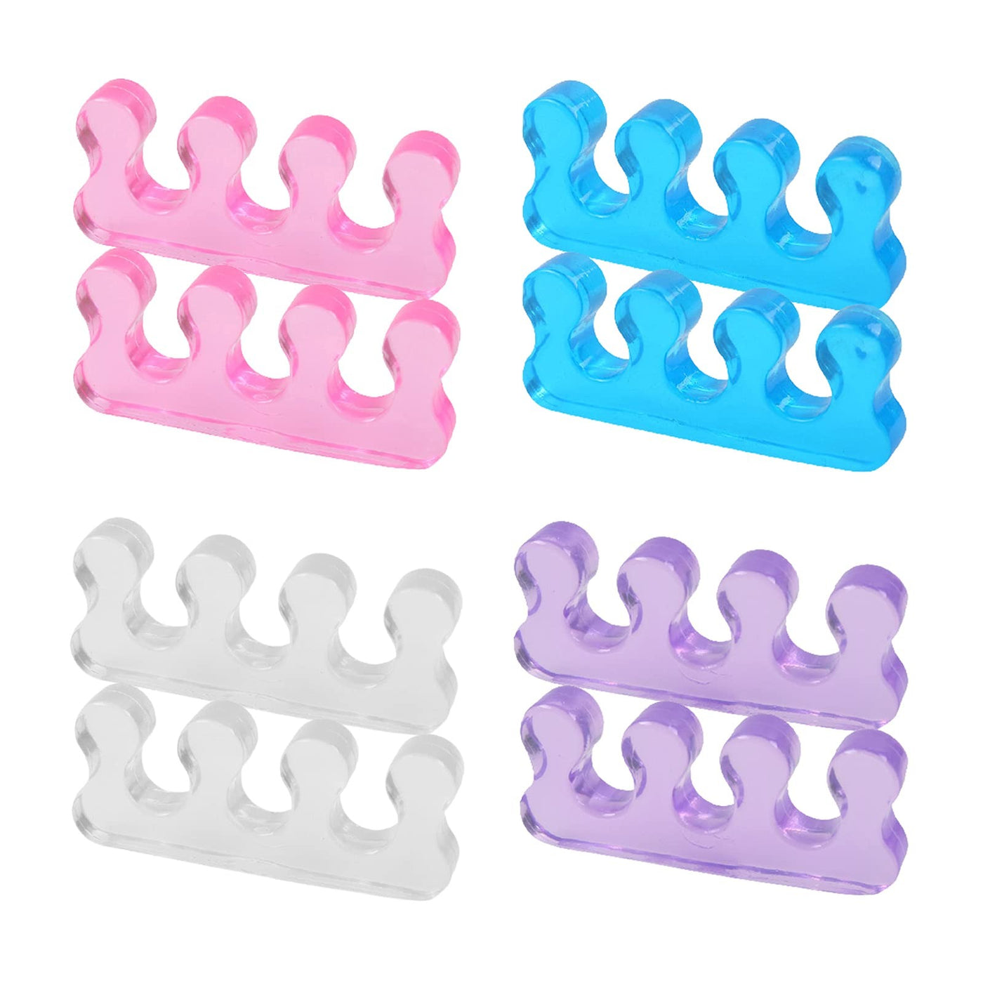 5 Pieces Toe Separators & Nail Art Pedicure Brushes Set | Manicure & Pedicure Essentials for Flawless Nail Art