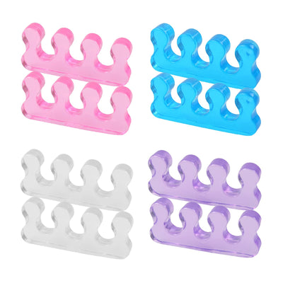 5 Pieces Toe Separators & Nail Art Pedicure Brushes Set | Manicure & Pedicure Essentials for Flawless Nail Art