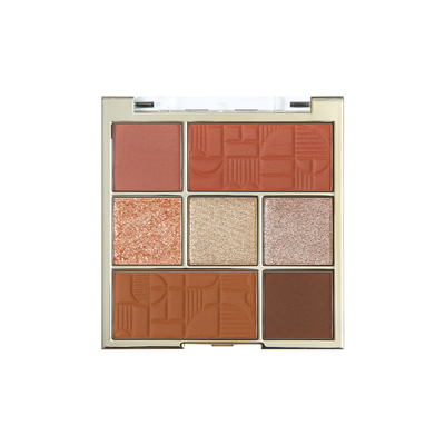 Classy Max 2 Color Blush + 5 Color Eyeshadow Palette