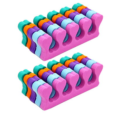 5 Pieces Toe Separators & Nail Art Pedicure Brushes Set | Manicure & Pedicure Essentials for Flawless Nail Art