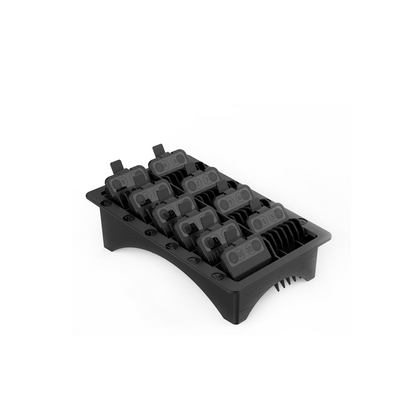 JRL Hair Clipper Guard-4 Black 10 Pcs / Pack