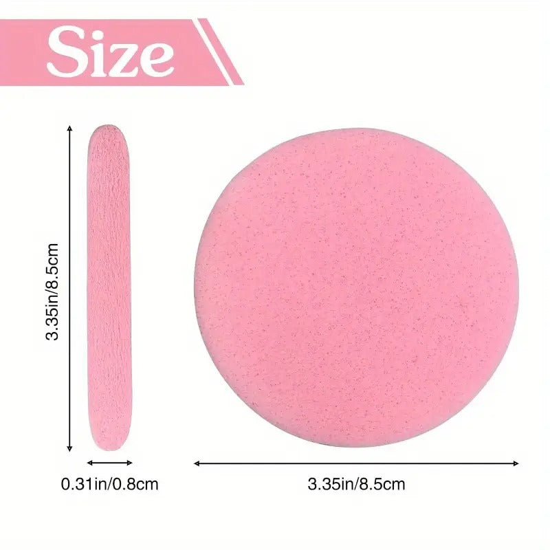 Soft Compressed Facial Sponges | 120pcs |