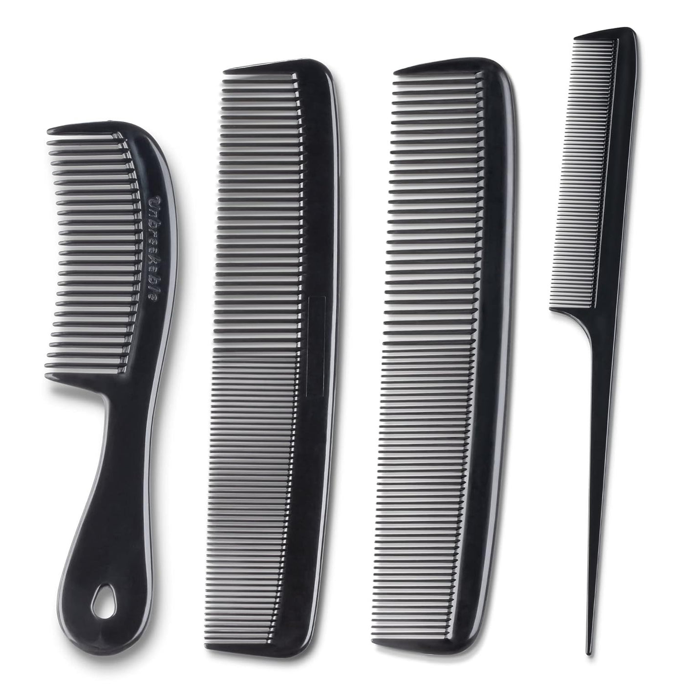 Mars Wellness Professional Comb Set - Premium Grade for Men and Women - Parting, Teasing, and Styling -