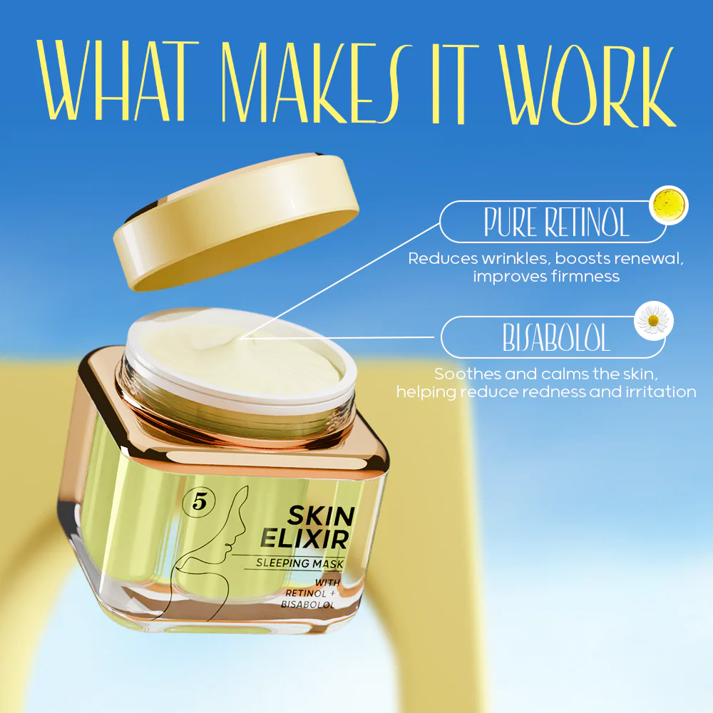 Character Skin Elixir Series (Sleeping Mask)
