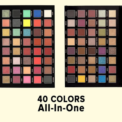 Character Majestic Eyeshadow Palette 40 Colors