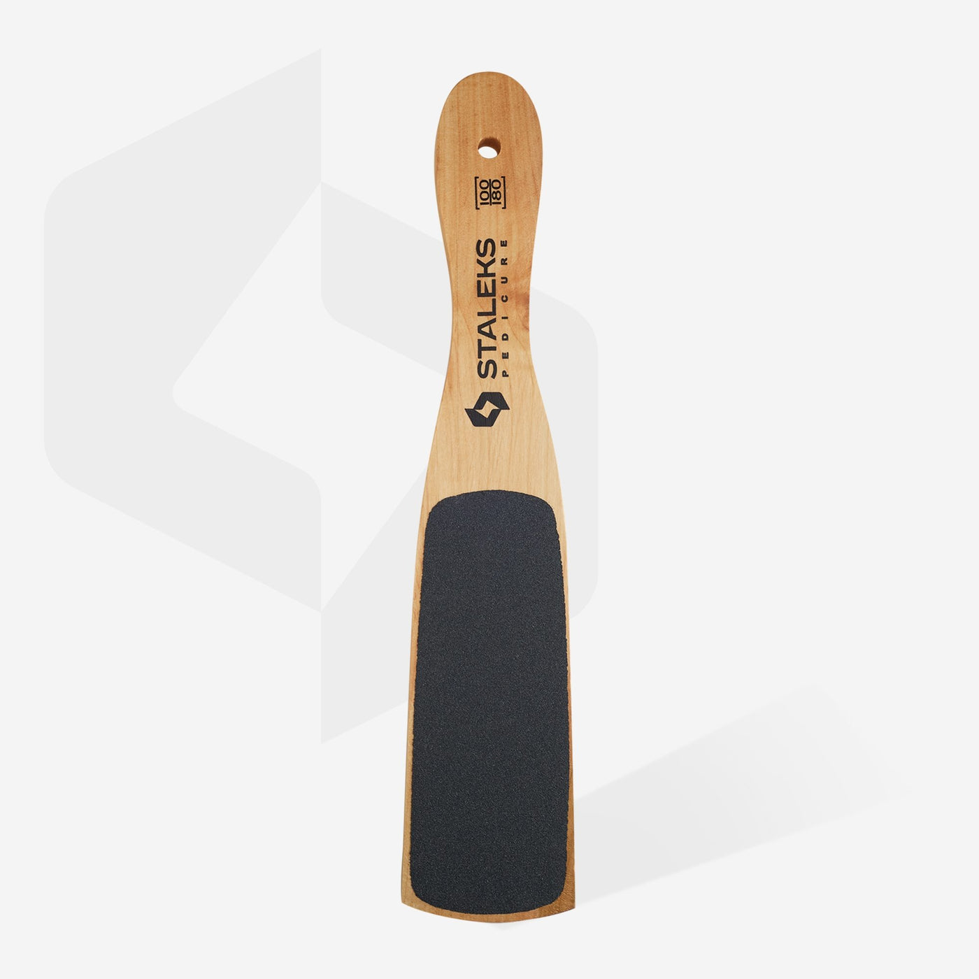 Double-Sided Wooden Foot File | Callus Remover with Coarse & Fine Grit | Pedicure Tool for Smooth, Soft Feet