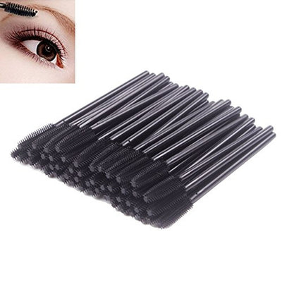 Disposable Eyebrow/Eyelash Brushes (Pack of 50-
