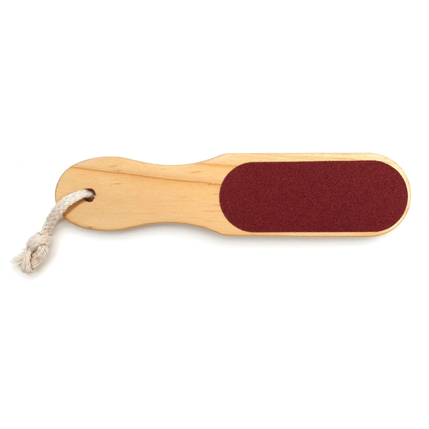 Double-Sided Wooden Foot File | Callus Remover with Coarse & Fine Grit | Pedicure Tool for Smooth, Soft Feet