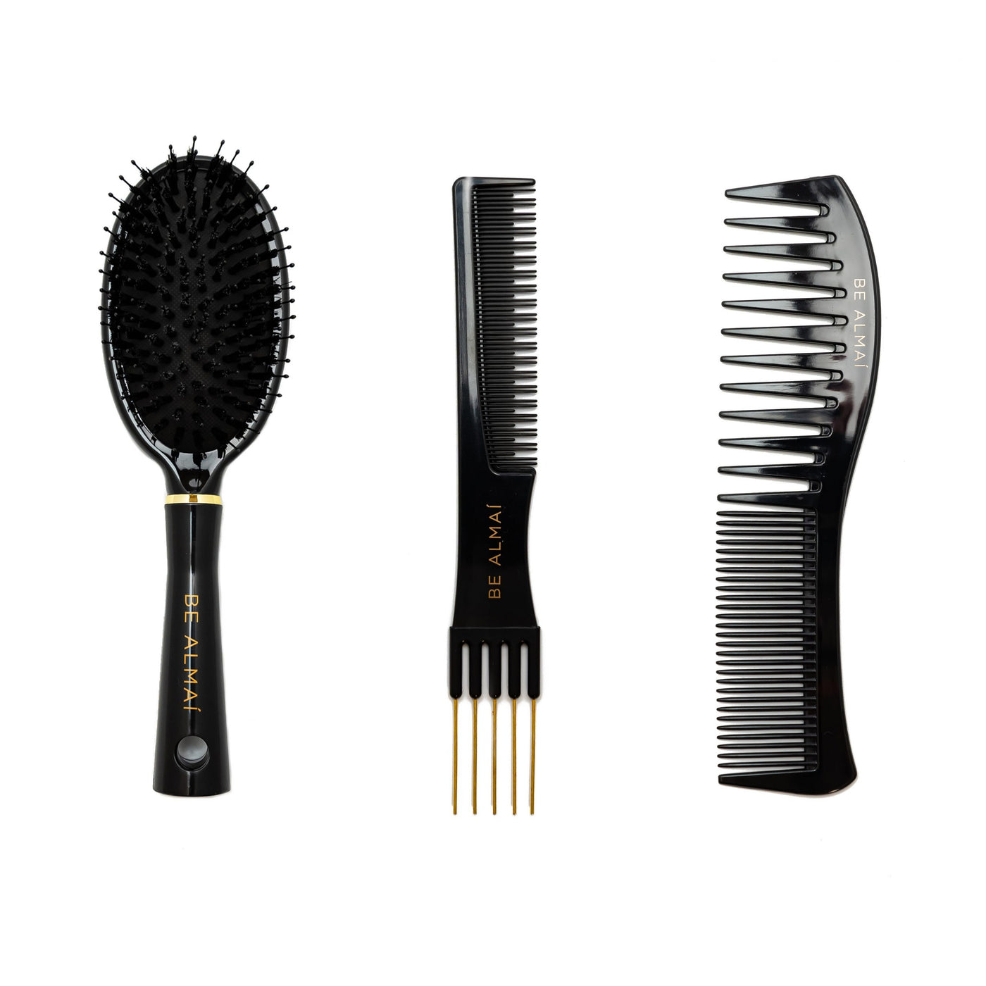 Mars Wellness Professional Comb Set - Premium Grade for Men and Women - Parting, Teasing, and Styling -