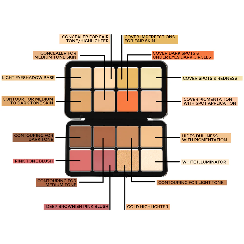 Forever 52 16 Color Camouflage HD Palette