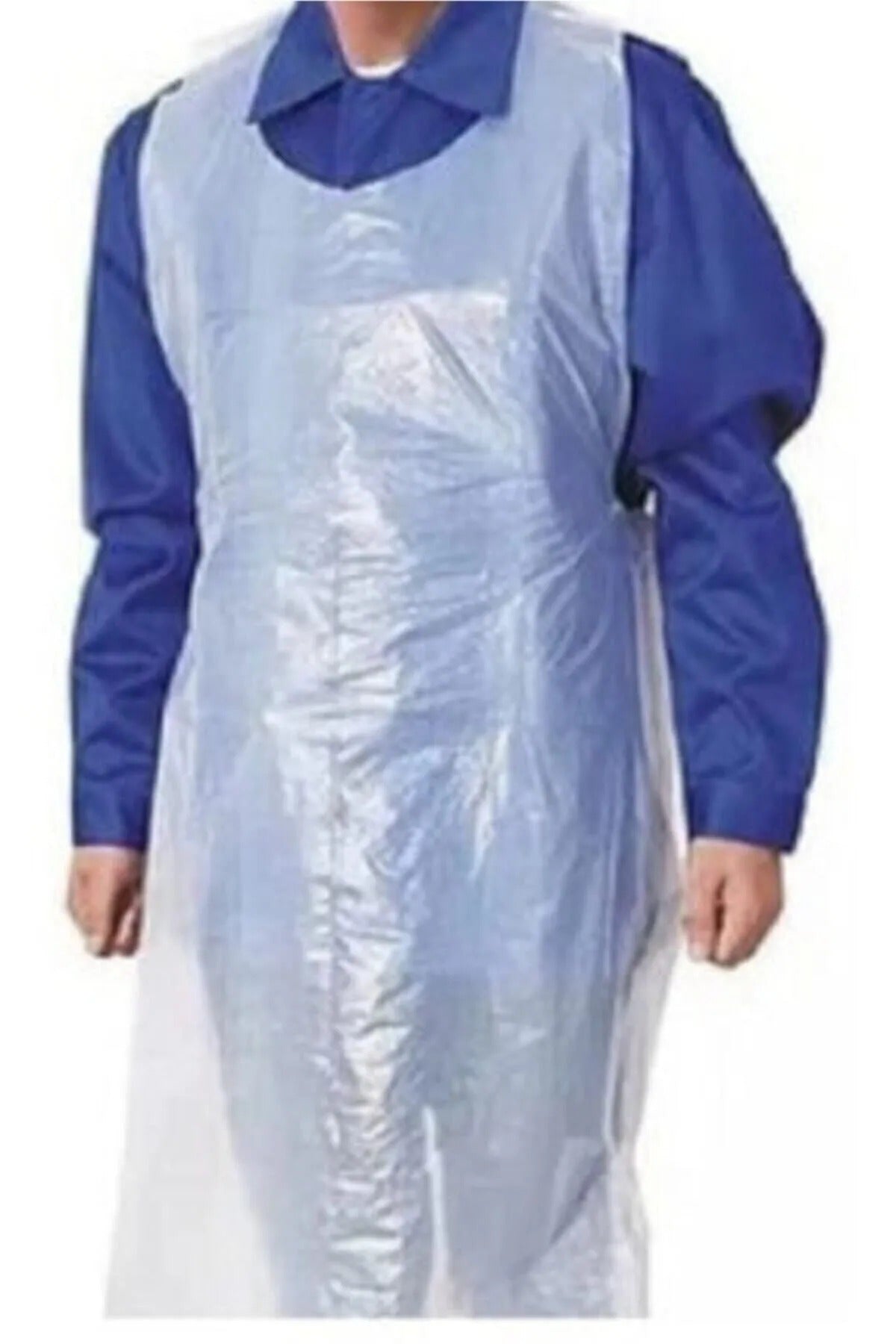 100pcs of Disposable Apron Transparent Cleaning Apron