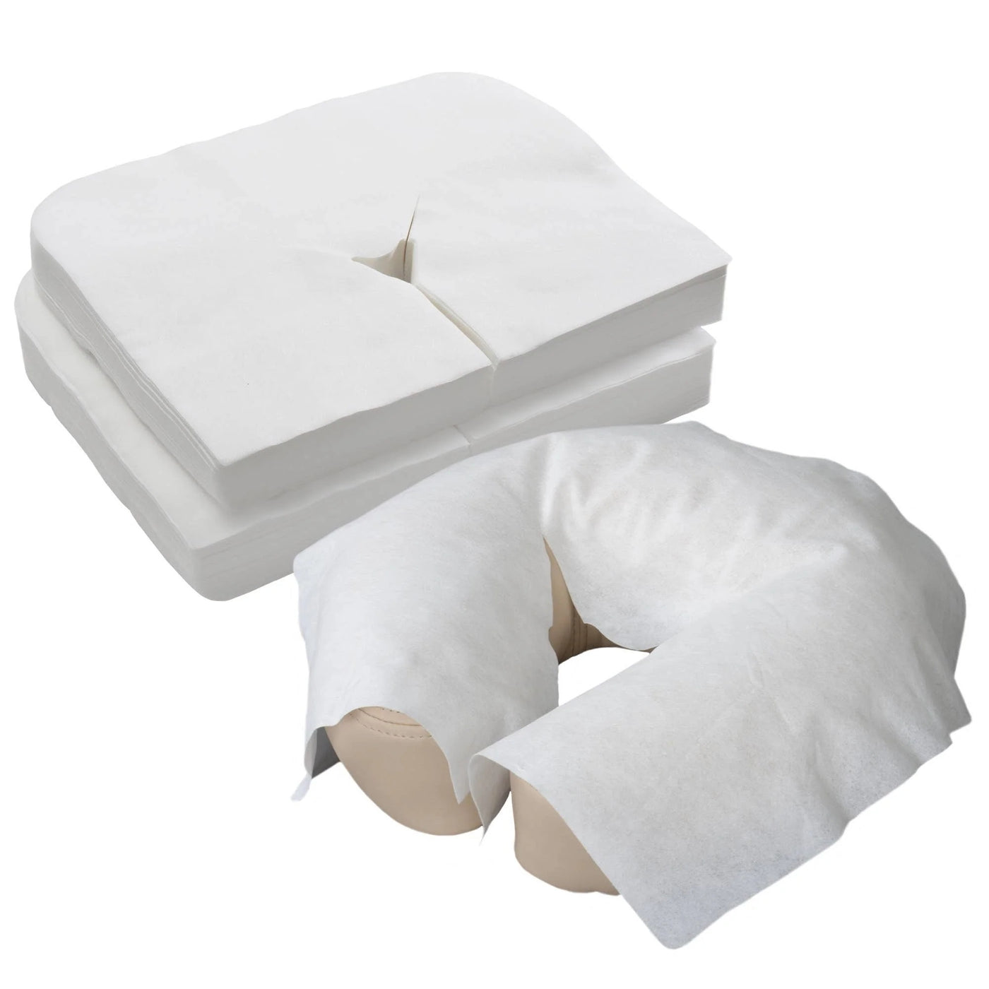 Flat Disposable Face Cradle Covers
